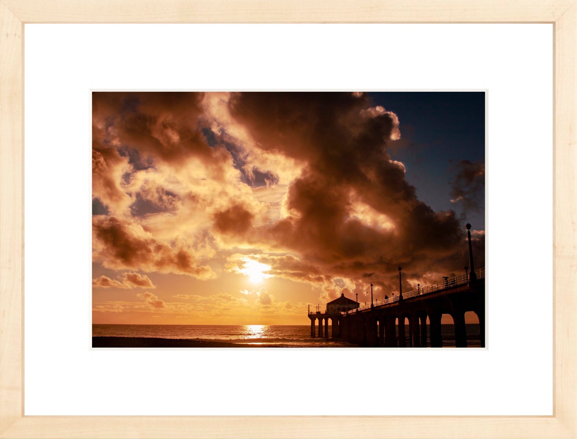 #Framed Print_12x8"_Natural