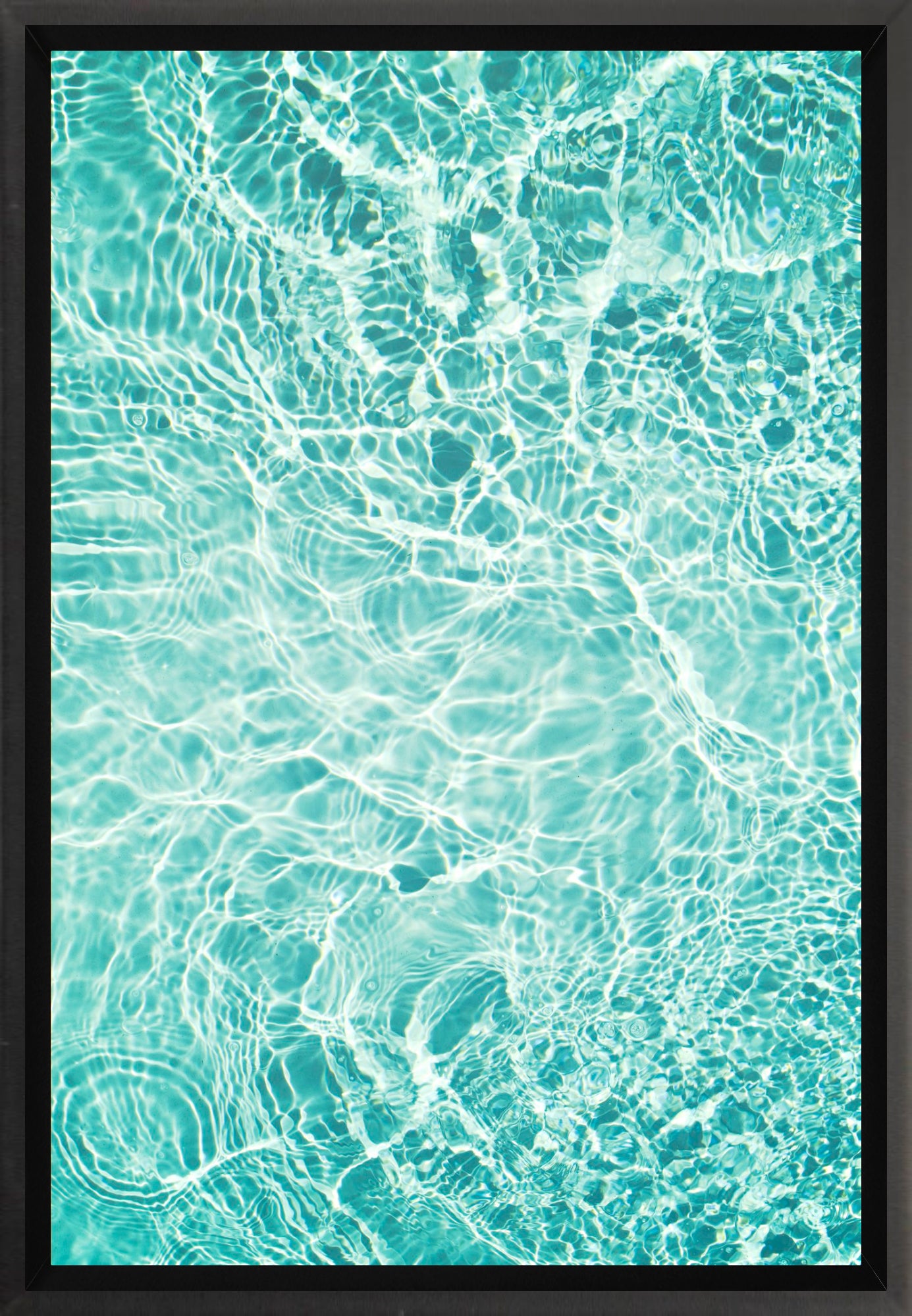 #Framed Canvas_8x12"_Black